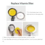 GAGU Bingre Shower Vitamin filter